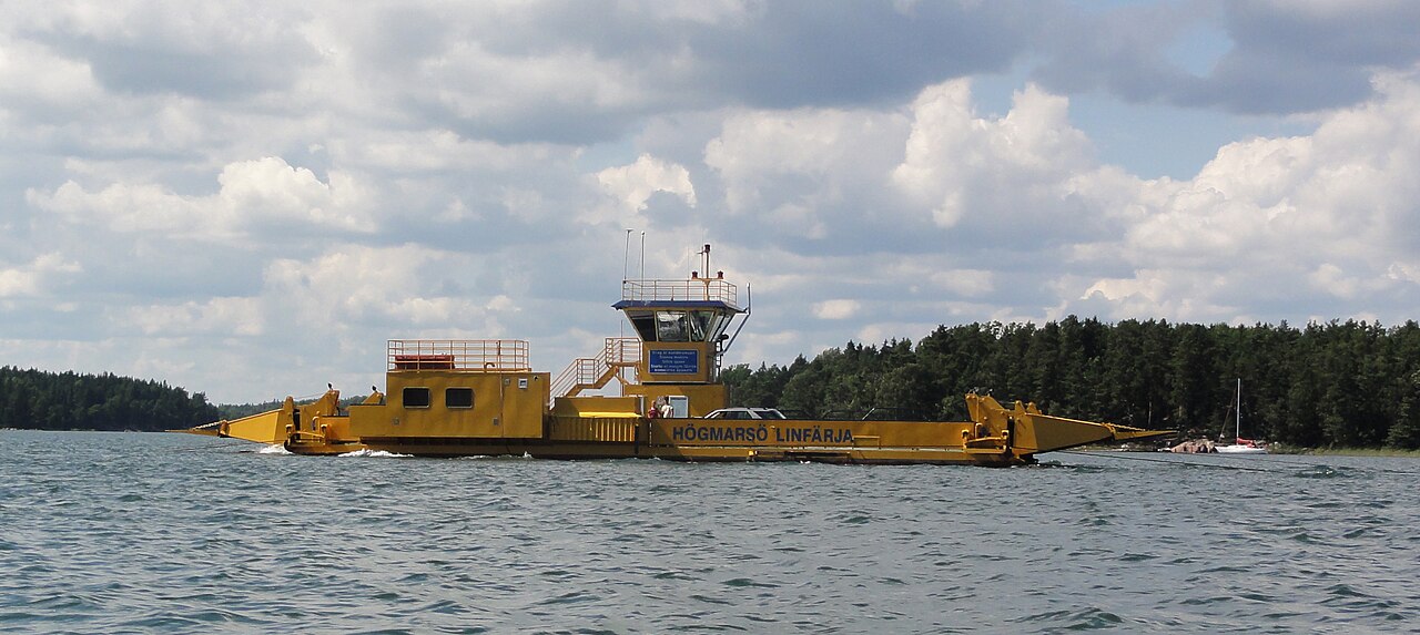 Jäveröfärjan – linfärjan över Vänern