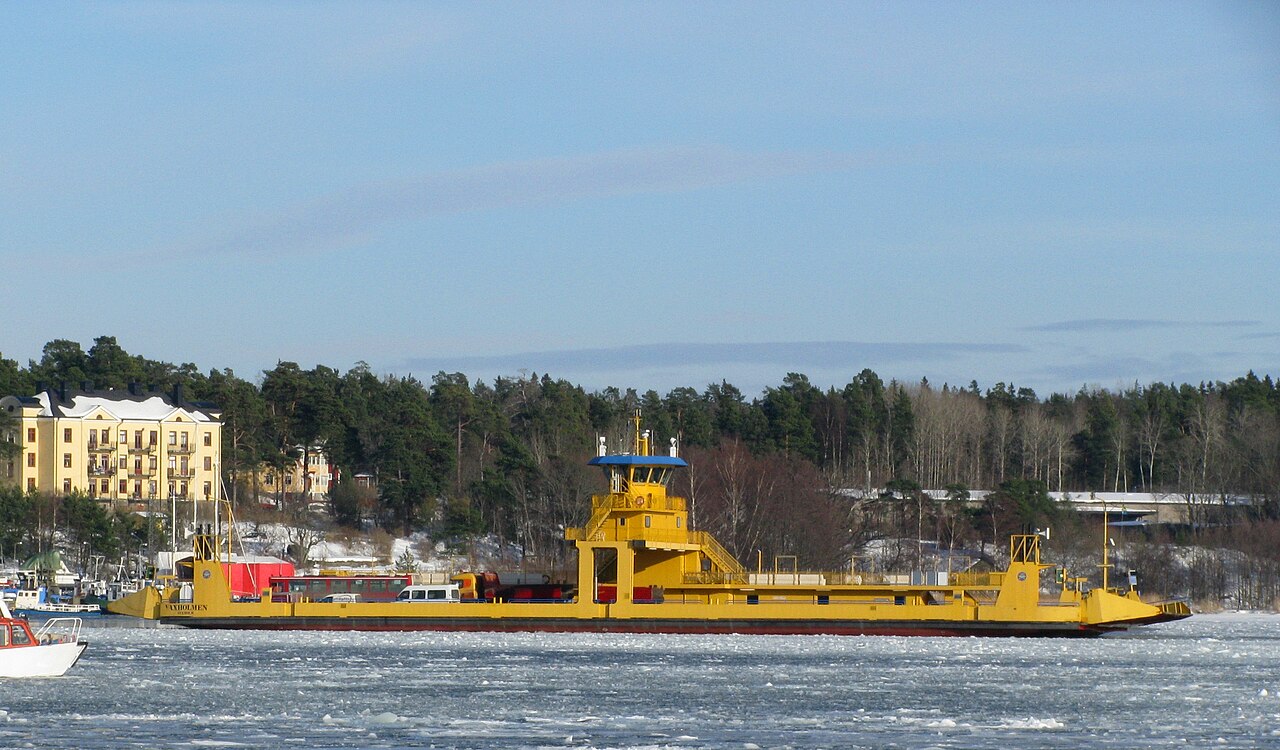 Färja Värmdö–Vaxholm via Rindö
